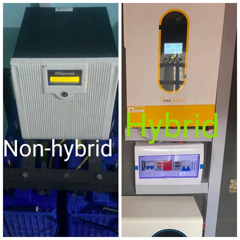 DIFFERENCES BETWEEN HYBRID AND NON-HYBRID INVERTERS 